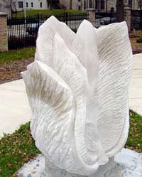 The Flower, a sculpture by Susan Falkman