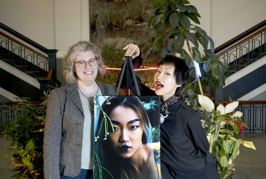 grenhouse director, artist and art piece