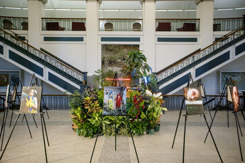 art show opening